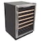 Avanti Avanti 51 Bottle Wine Cooler, Stainless Steel with Black Cabinet WCB52T3S - alternate 1